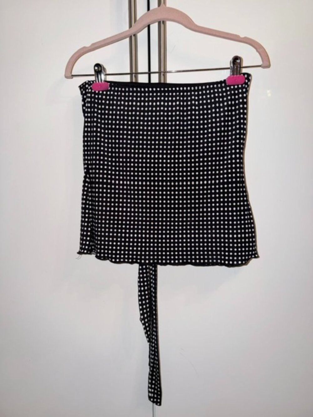 Moda International stretch, beautiful, polka dot top, size 6/8